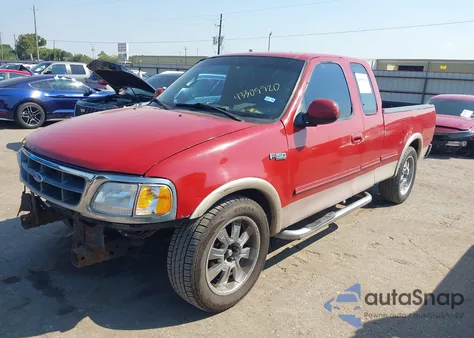 1997 Ford F150 Lariat/Standard/Xl/Xlt из США, поврежденный, VIN 1FTDX1761VNB10210
